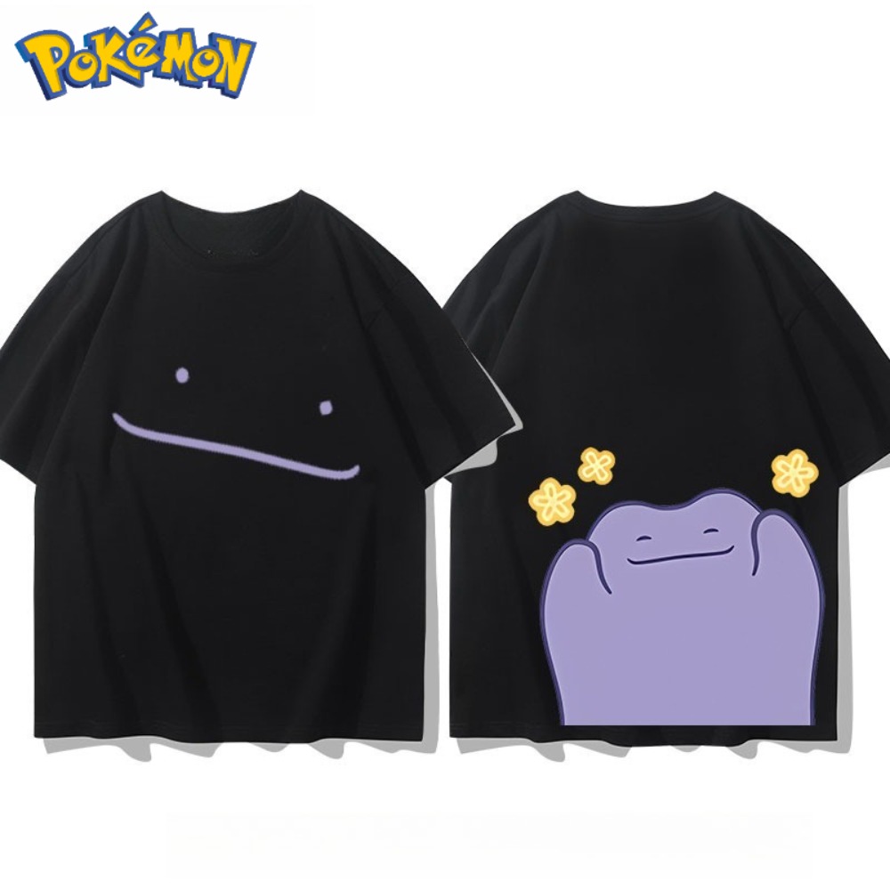 Anime Merchandise Shop - Pokémon Ditto Front and Rear Printed