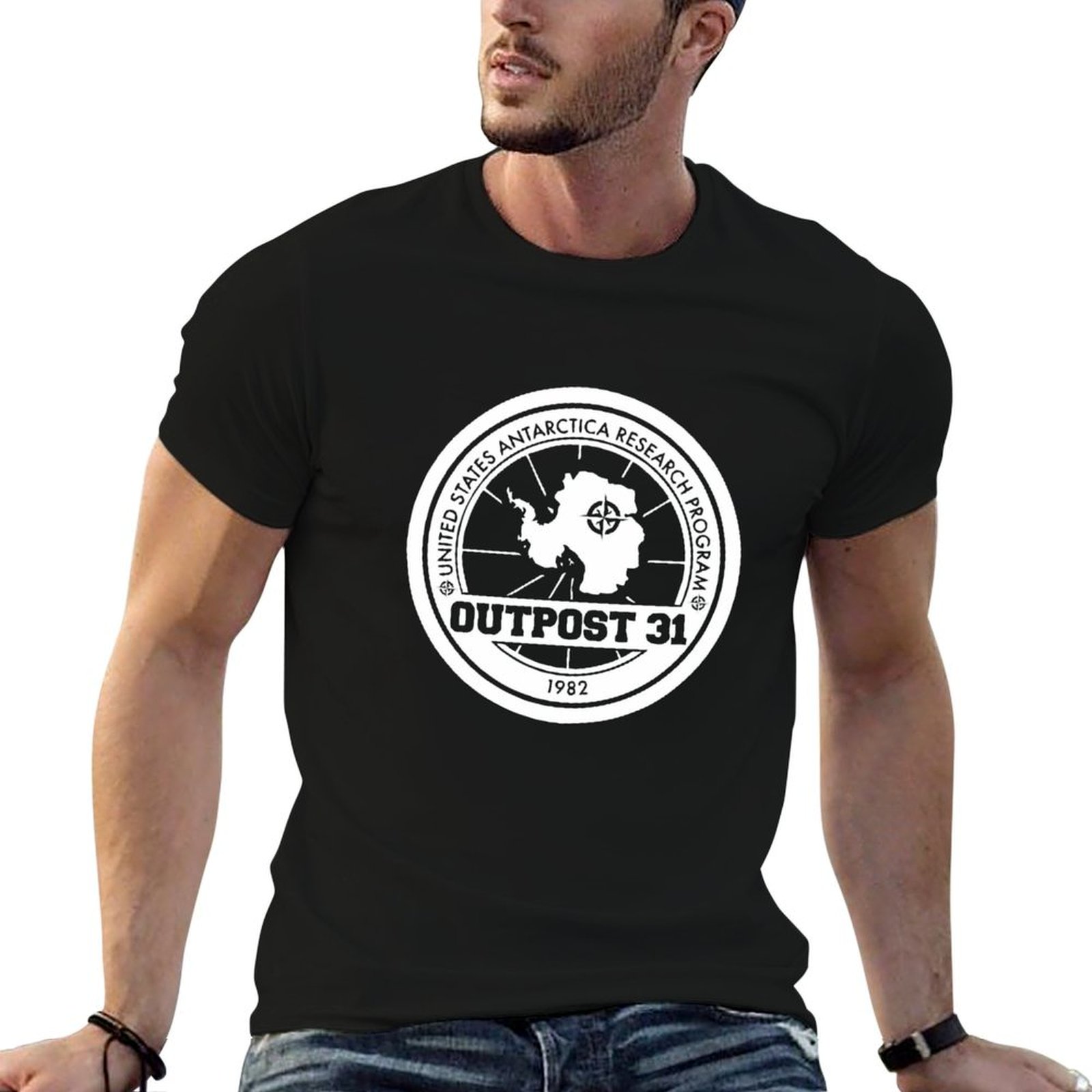 Anime Merchandise Shirt - Outpost 31 Logo MERCHANDISE T-Shirt man