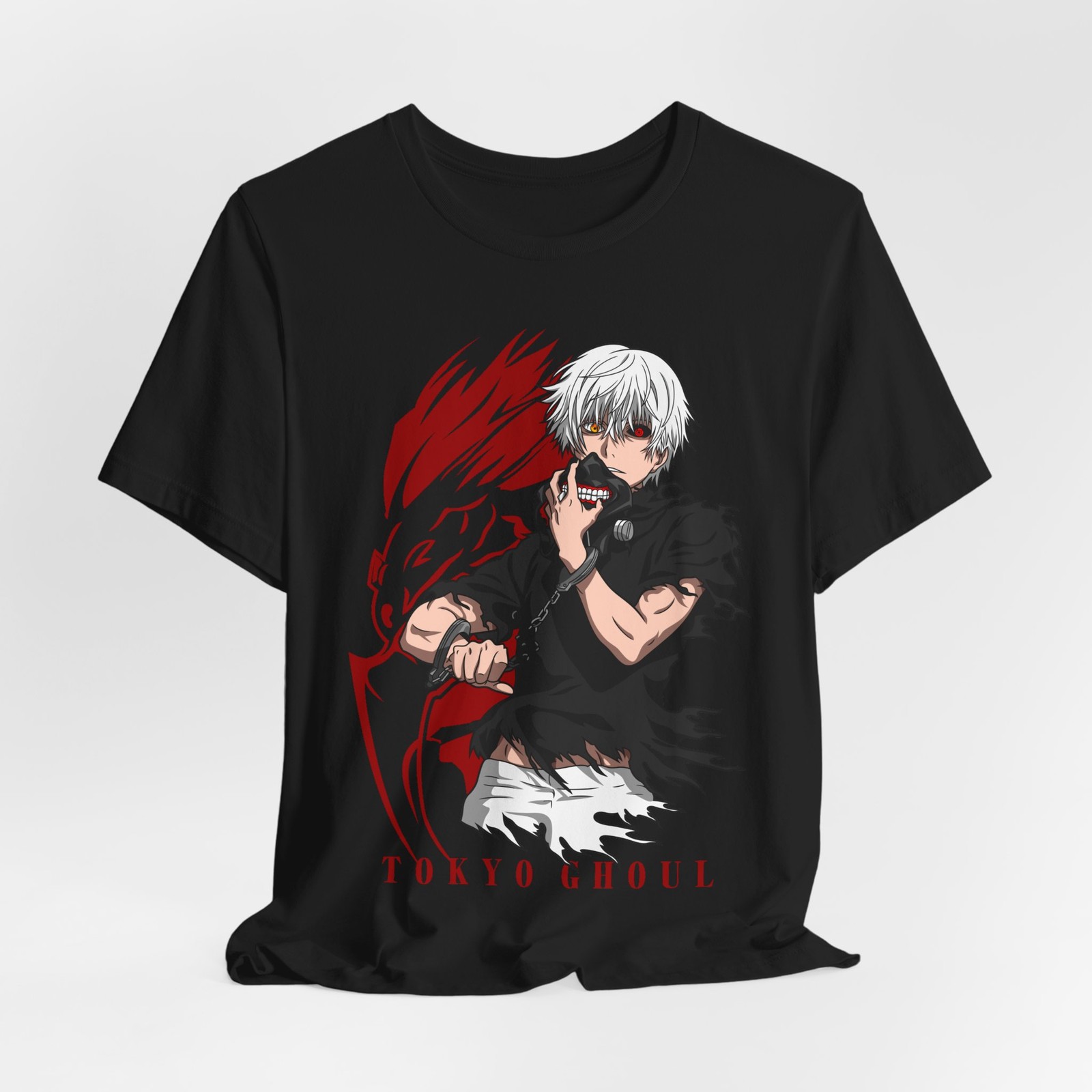 Anime Merchandise Shirt - Tokyo Ghoul Anime Tee, Unisex Short