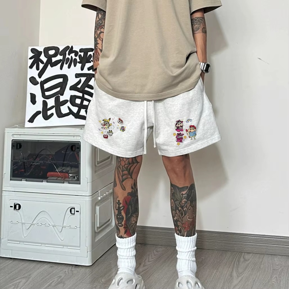 Anime Merchandise Shop - New Men's Shorts Crayon Shin-chan Summer