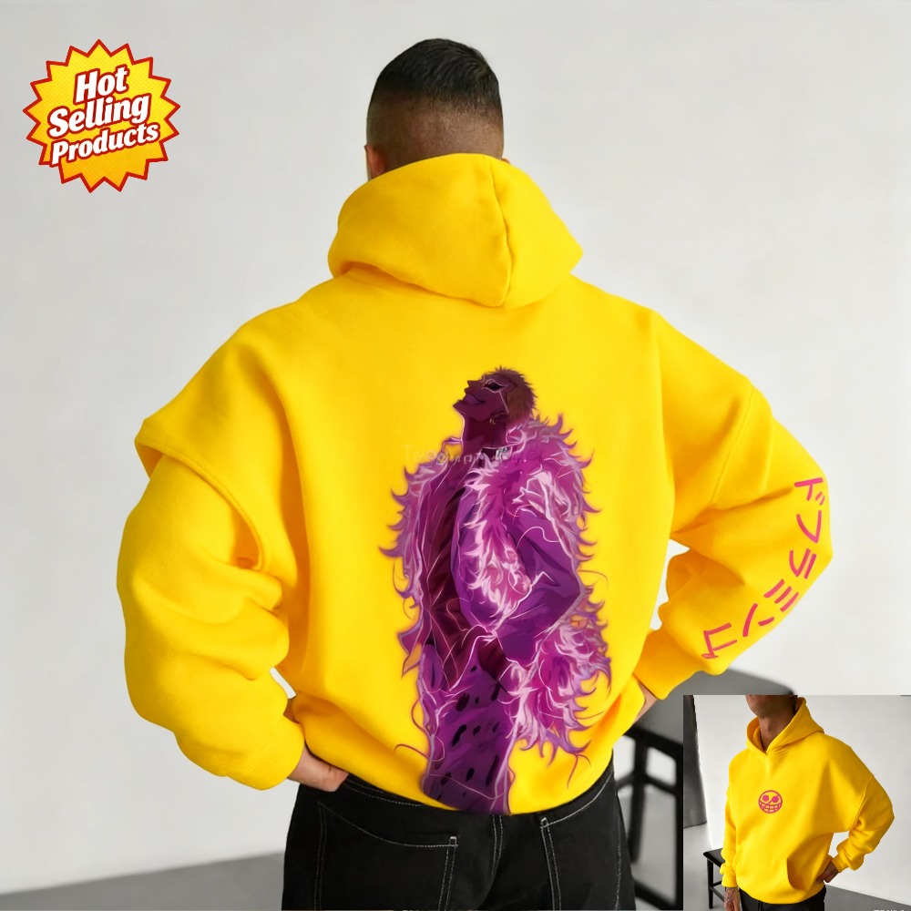 One Piece Hoodie Donquixote Do - Anime Merchandise Shop 评论和价格