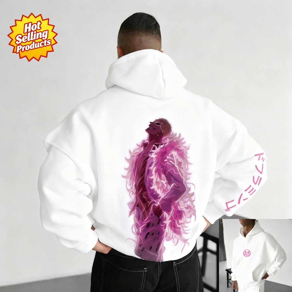 One Piece Hoodie Donquixote Do - Anime Merchandise Shop 评论和价格