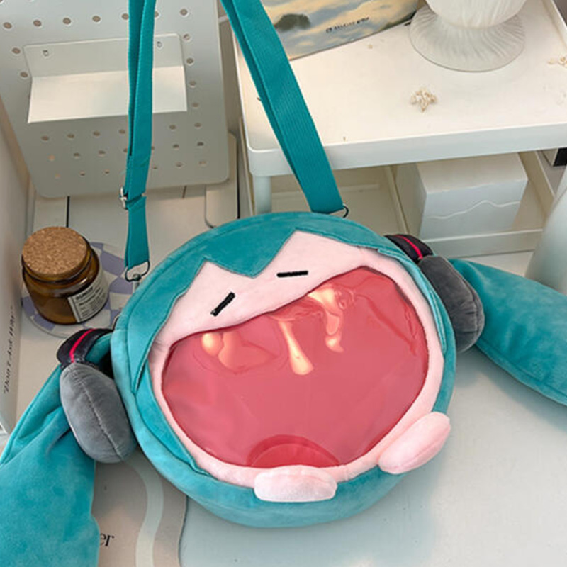Japanese Style Hatsune Miku Pl - Anime Merchandise Bag 评论和价格