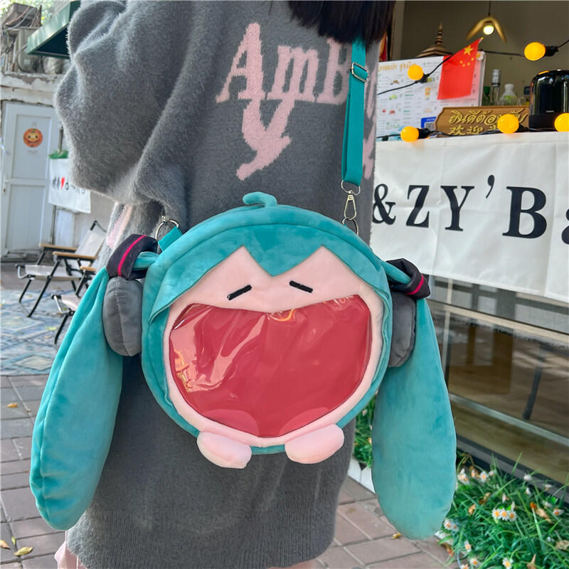 Japanese Style Hatsune Miku Pl - Anime Merchandise Bag 评论和价格