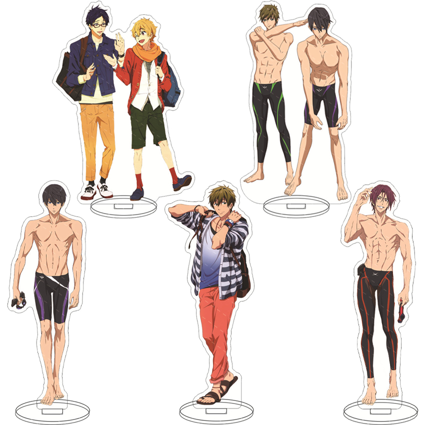 16CM Anime Acrylic Figure Free - Anime Manga Merchandise 评论和价格