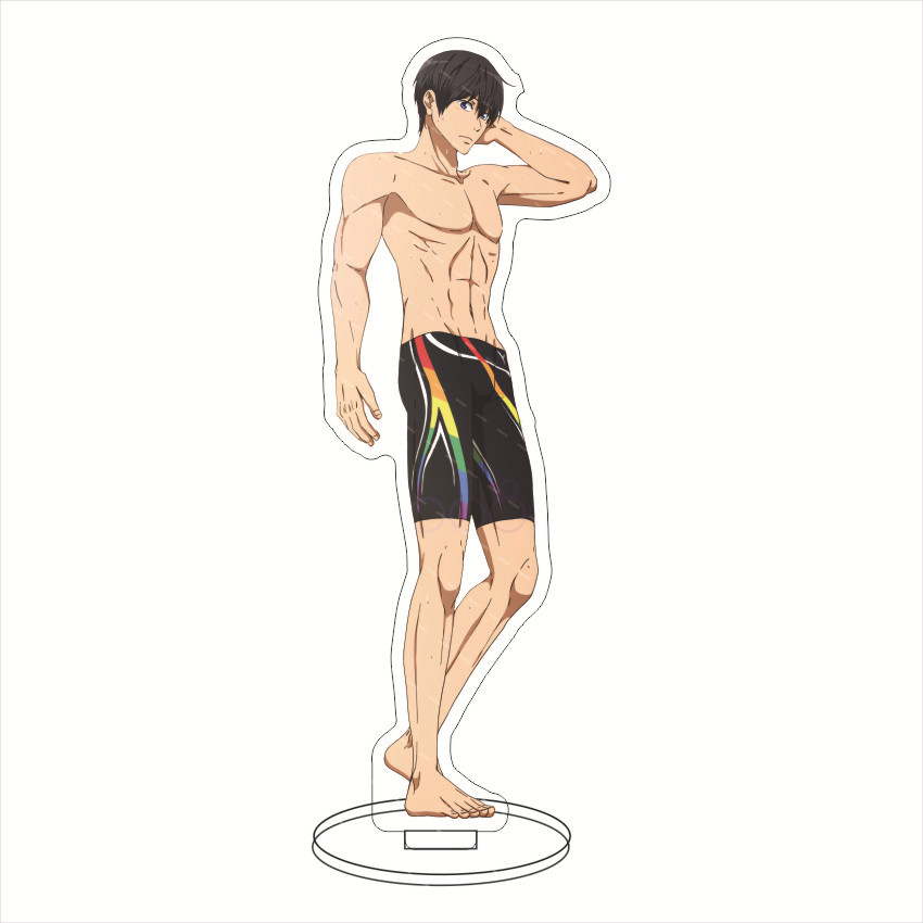 16CM Anime Acrylic Figure Free - Anime Manga Merchandise 评论和价格