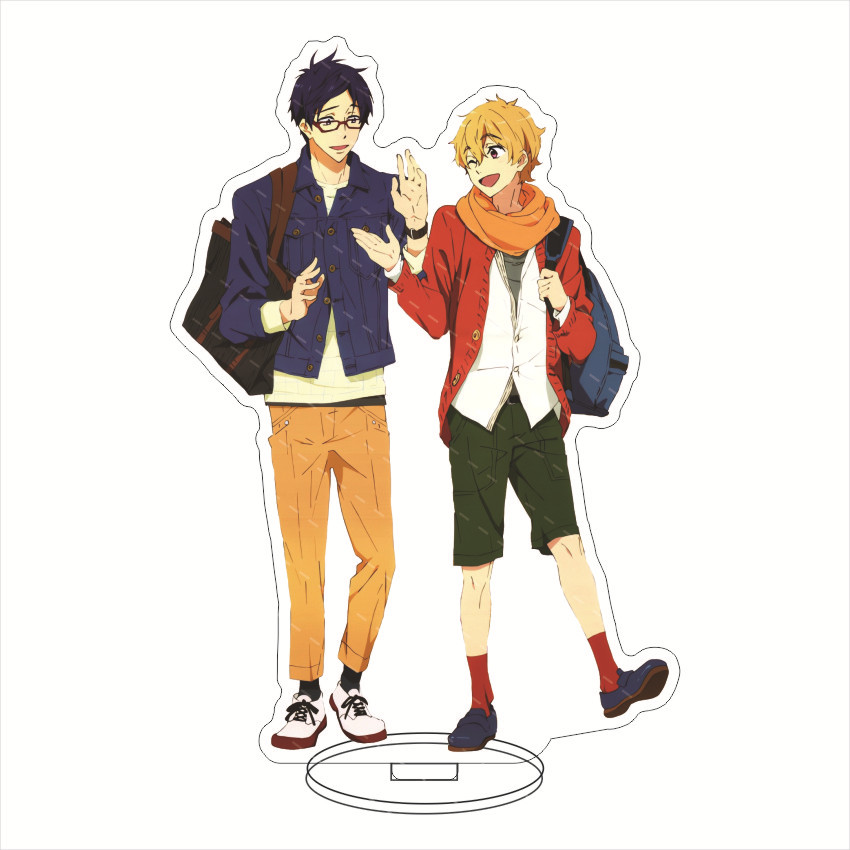 16CM Anime Acrylic Figure Free - Anime Manga Merchandise 评论和价格