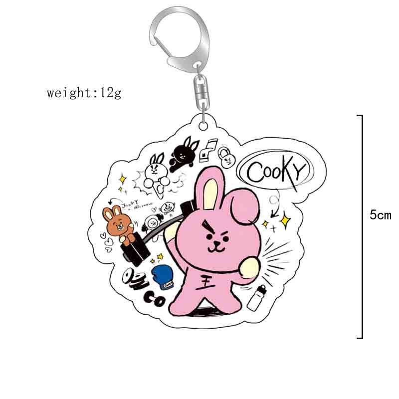 BT21 anime cartoon cute acryli - Anime Merchandise For Girls 评论和价格