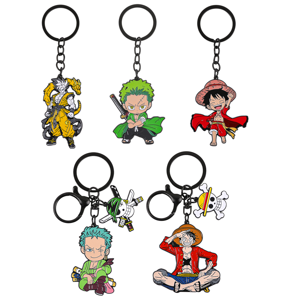One Piece Anime Keychain Set - - Anime One Piece Merchandise 评论和价格
