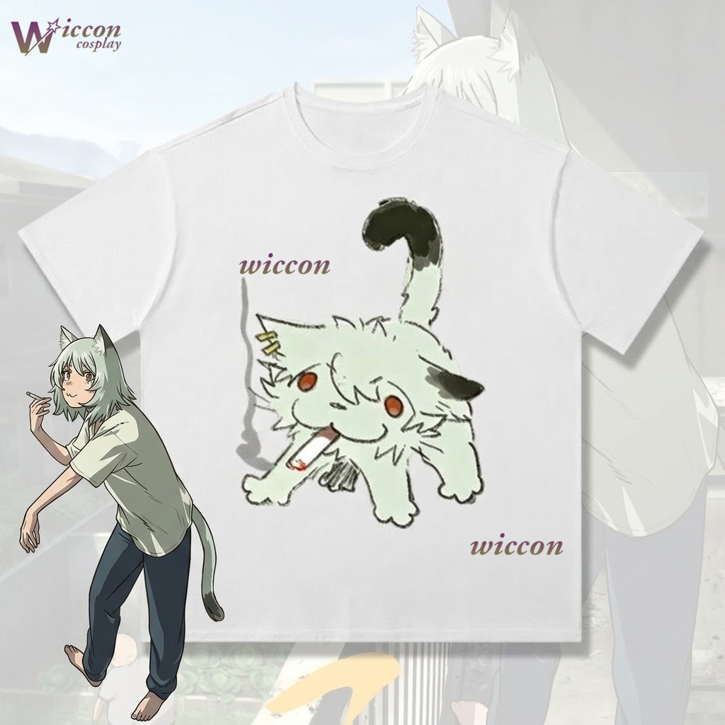 YesOk Chainsmoker Cat Yaniko S - Anime Merchandise Shirt 评论和价格