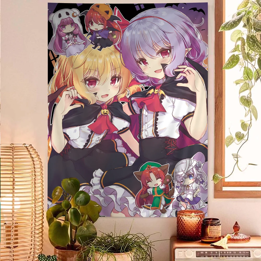 Touhou Project Flandre Scarlet - Wall Scroll Tapestry 评论和价格