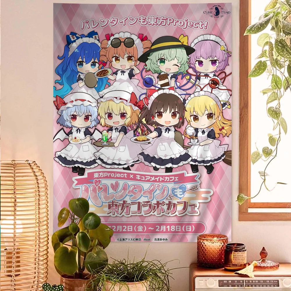 Touhou Project Flandre Scarlet - Wall Scroll Tapestry 评论和价格