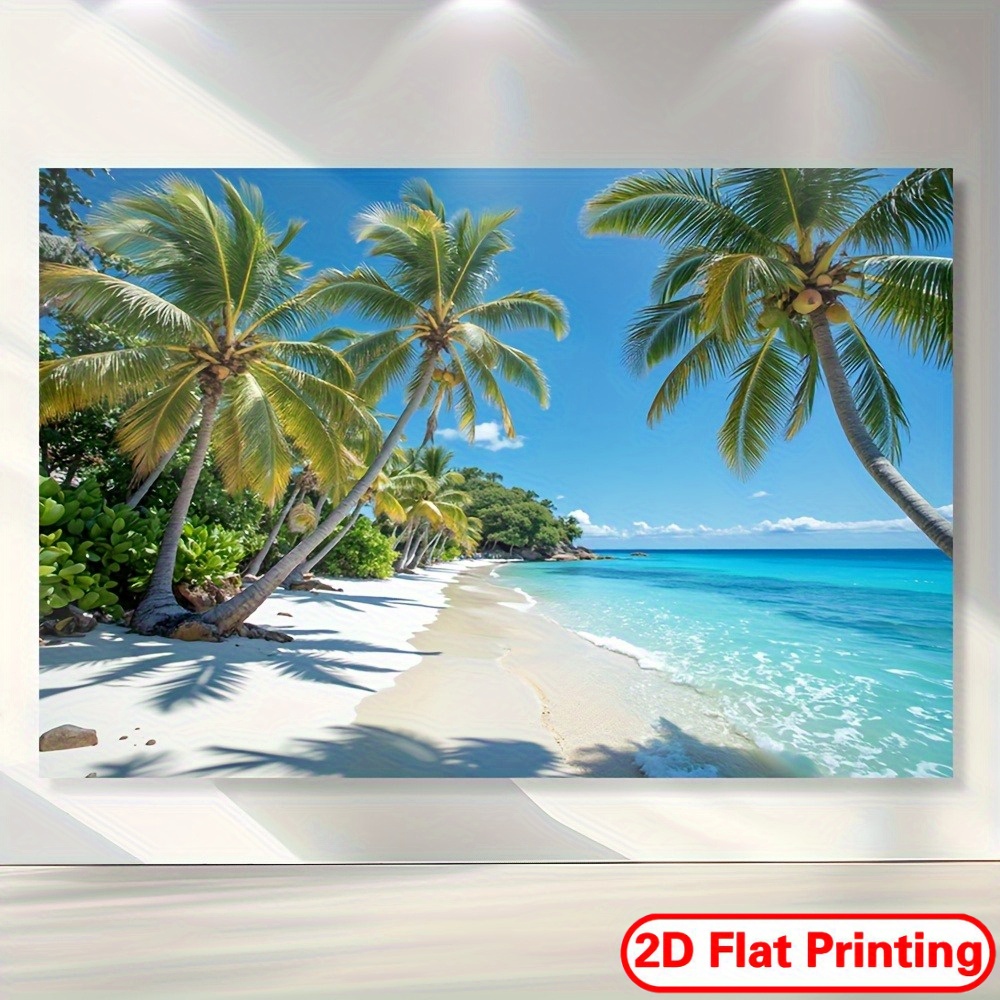 Tropical Beach Tapestry Wall H - Wall Scroll Tapestry 评论和价格