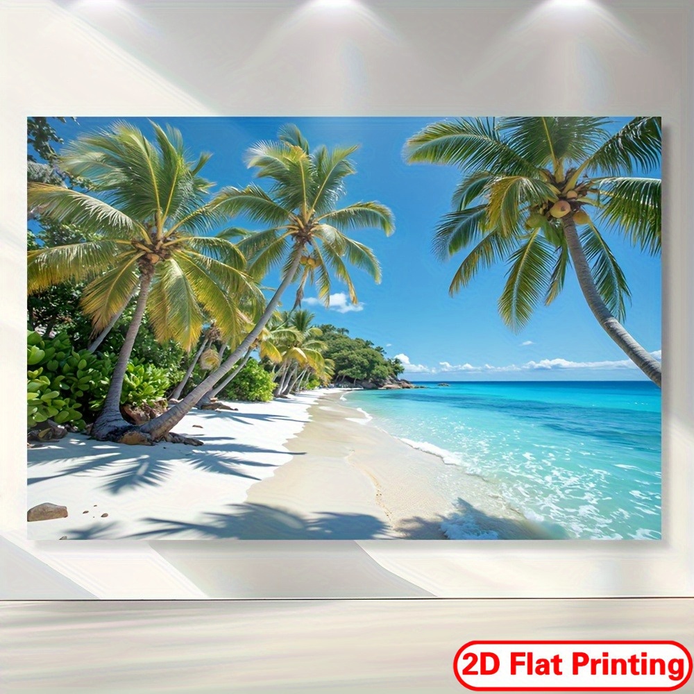 Tropical Beach Tapestry Wall H - Wall Scroll Tapestry 评论和价格