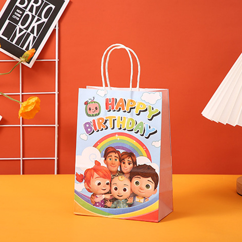 Cocomelons Party Gift Bag Set  - Anime Merchandise Bag 评论和价格