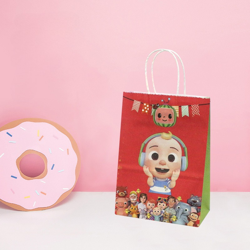 Cocomelons Party Gift Bag Set  - Anime Merchandise Bag 评论和价格
