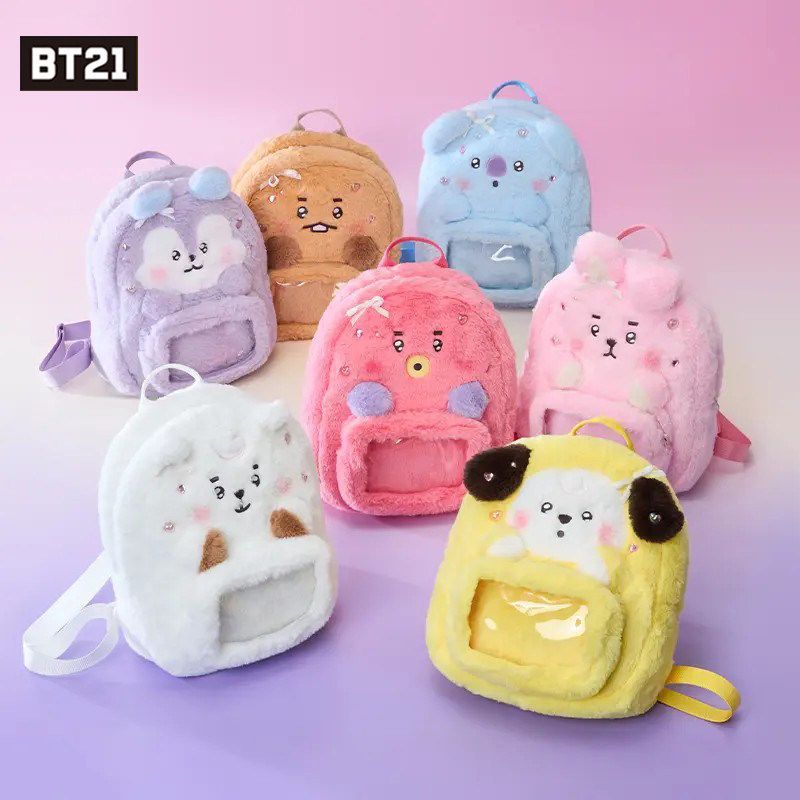 BT21 cartoon cute plush doll b - Anime Merchandise For Girls 评论和价格