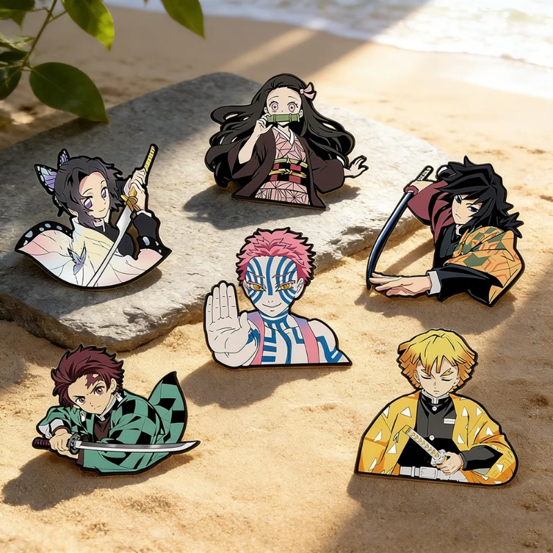 6pcs Demon Slayer Kimetsu No Y - Anime Merchandise Bag 评论和价格