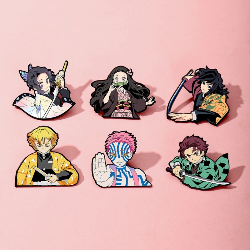 6pcs Demon Slayer Kimetsu No Y - Anime Merchandise Bag 评论和价格