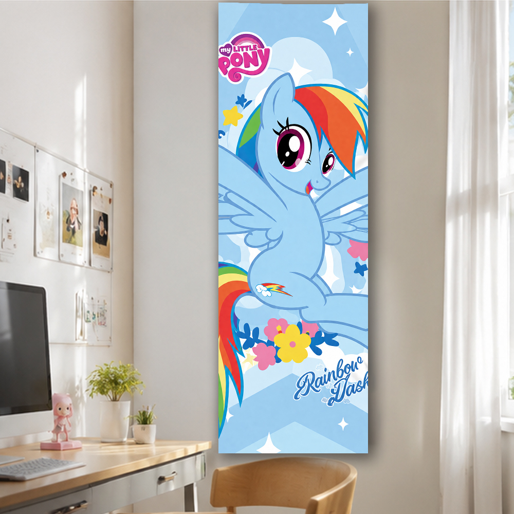 My Little Pony Rainbow Dash Bl - Wall Scroll Tapestry 评论和价格