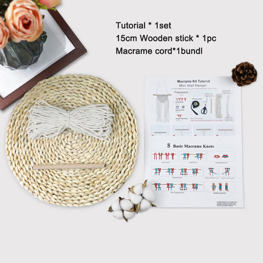 Handmade Knitting Mini Tapestr - Wall Scroll Tapestry 评论和价格