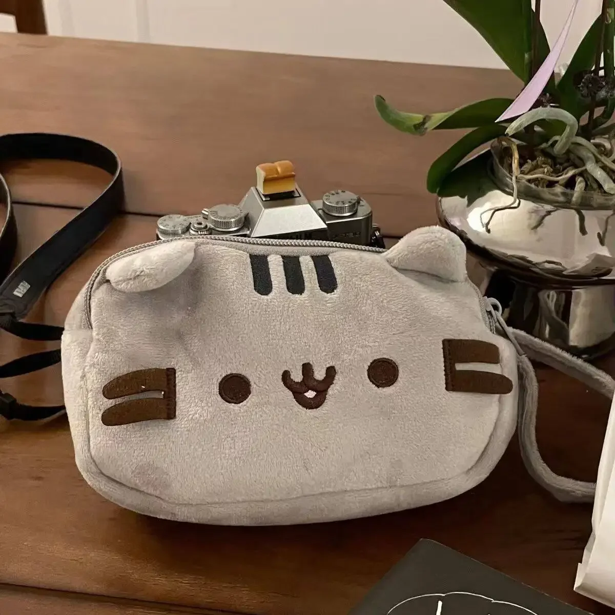 Cute Pusheen Pencil Case Carto - Anime Merchandise Bag 评论和价格