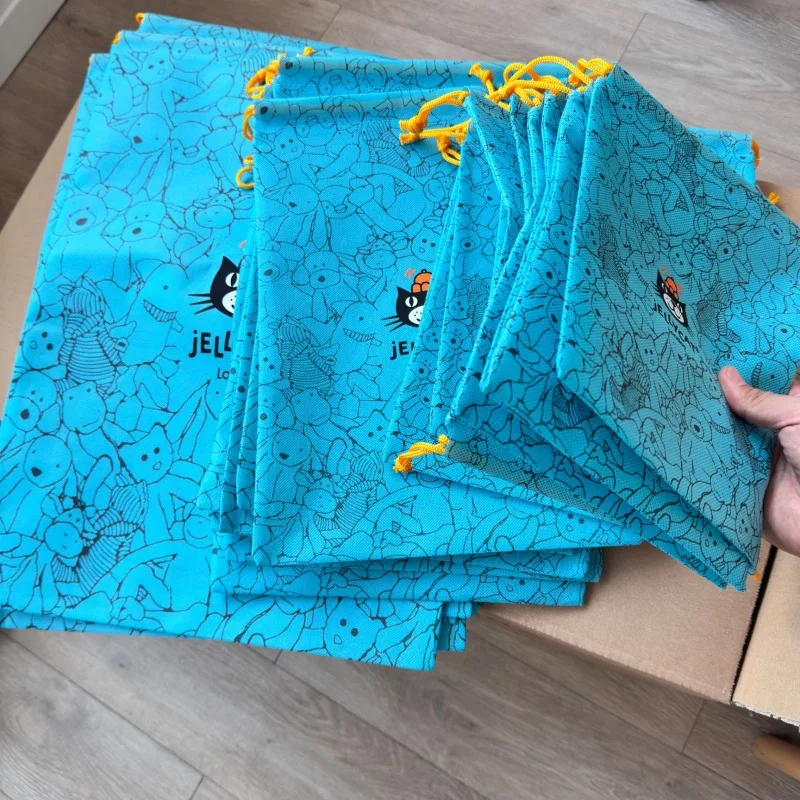 Blue Kawaii Non woven Fabric D - Anime Merchandise Bag 评论和价格
